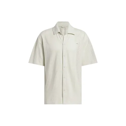 Adidas Originals Clover Series Поло Унисекс Серый Белый