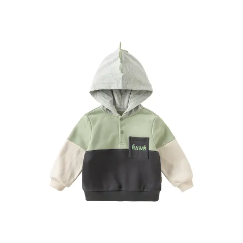 DAVE BELLA Свитшот Светло-серый Зеленый Детский