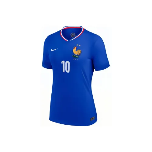 Nike Dri FIT Футбол Джерси Женские Синие