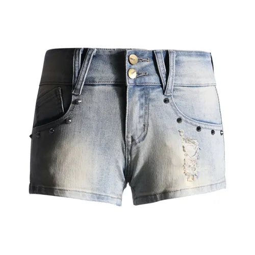 MJB Джинсовые шорты Женские Nai Синий