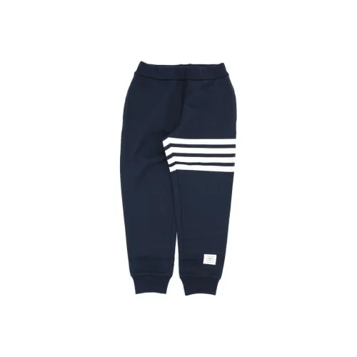 THOM BROWNE Синие Kids Вязаные Тренировочные Брюки