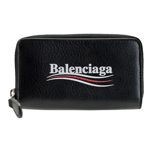 Balenciaga Кошелек из коровьей кожи Унисекс Черный