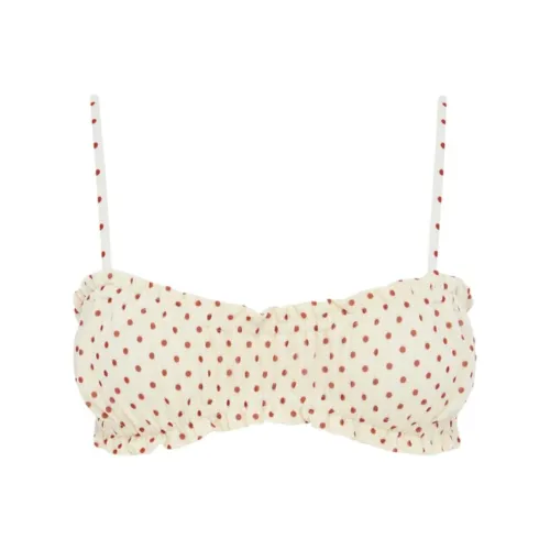 With Jean Крем Polka Dots Женские Бикини