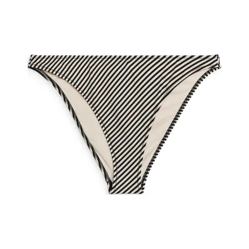 ARKET Плавательные шорты Женские Черные полосы