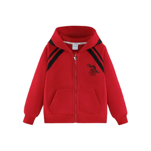 Disney Американский Свитшот Красный Детский