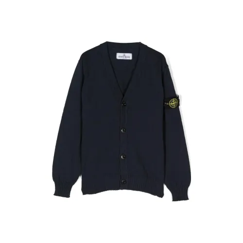 STONE ISLAND Синий Kids Свитеры