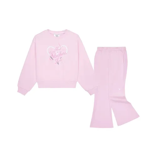 Skechers Kids Повседневная Спортивная Одежда Вишневый Цветок Розовый Детская