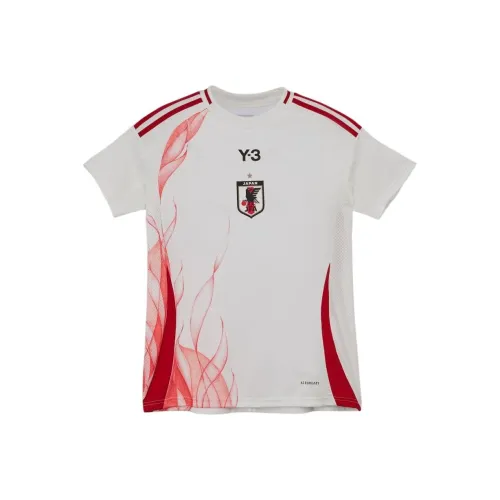 Y 3 x JFA SS24 Футбол Джерси Женская Белая