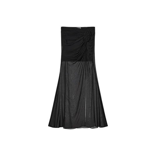 Miss Sixty Повседневный Длинный Юбка Женская Черная