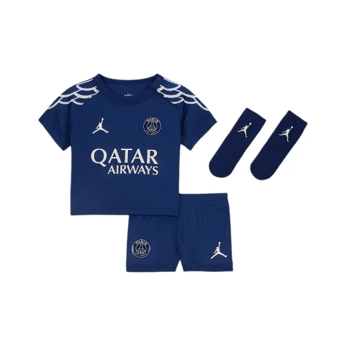 Джордан Повседневная спортивная одежда Paris Saint Germain Stadium 2025 4e Tenue Синий Void Призрачный Infant And Toddler