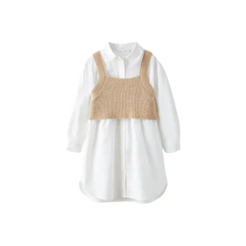 ZARA Детское платье белый