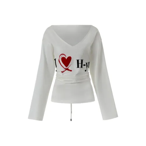 HYTE MOLY Белые Женские Футболки