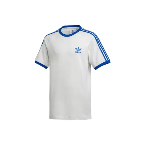 Adidas Originals Adicolor 3S T-Shirt Мужской Cloud White Blue
