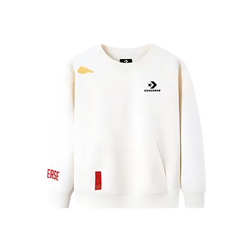 Конверс Перьевой белый Kids Свитшоты