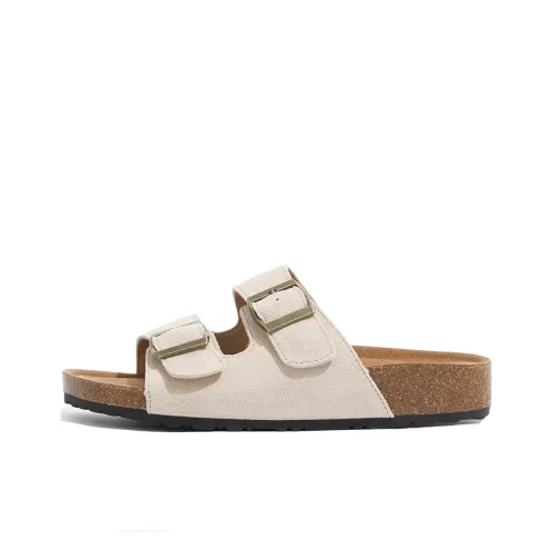 Lanza Резиновая подошва Slip-resistant Слипоны Женские Ecru