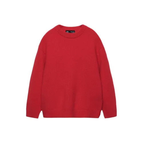 ZARA Новогодний красный Предшкольные Свитеры