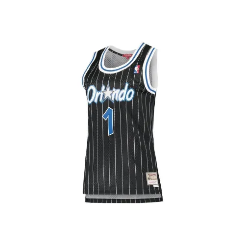 NBA Mitchellness Hall of Fame MITCHELL NESS Баскетбольная Джерси Женская Черная
