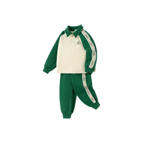 Balabala Повседневная спортивная одежда Белый Зеленый Дети Возраст 3-7 лет