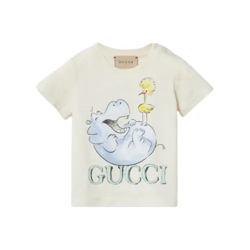GUCCI T-рубашка Белый Infant и Toddler