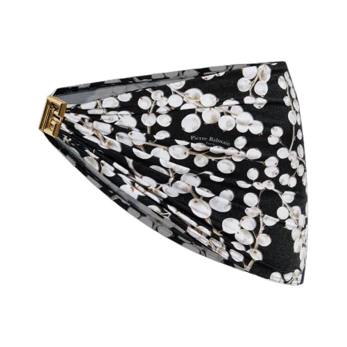 BALMAIN Облегающая юбка Женская Черная