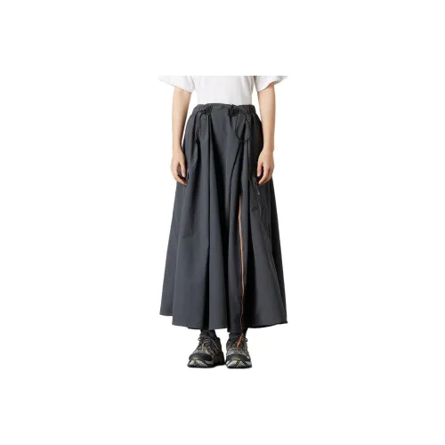 THE NORTH FACE Urban Exploration Повседневный Длинный Юбка Женские Ink Угольный Серый