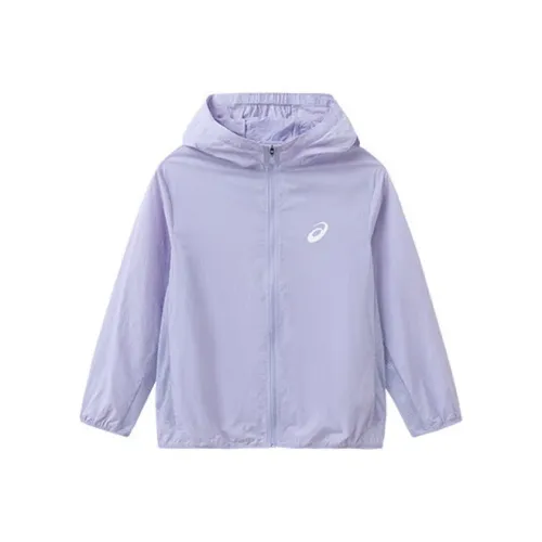 Asics Одежда с защитой от солнца Фиолетовый Циановый