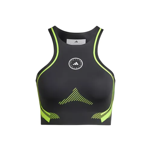 Adidas Stella McCartney Sport Жилеты Женские Черный Полу-Солнечный Гель Цвет