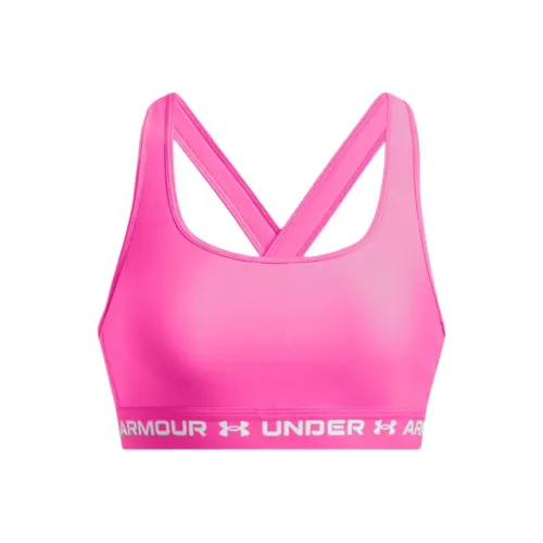 Under Armour Crossback Спортивное белье Женское Rebellious Розовый Белый