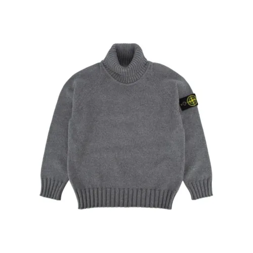 STONE ISLAND Серый Kids Свитеры