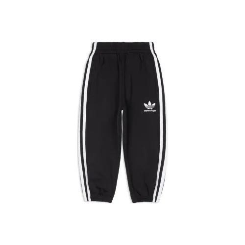 Balenciaga x Adidas Черные Детские Вязаные Тренировочные Брюки