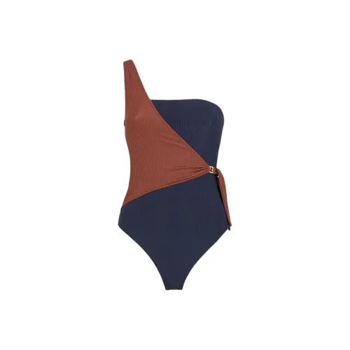 FENDI SS24 Ван-Пис Купальник Женский Синий