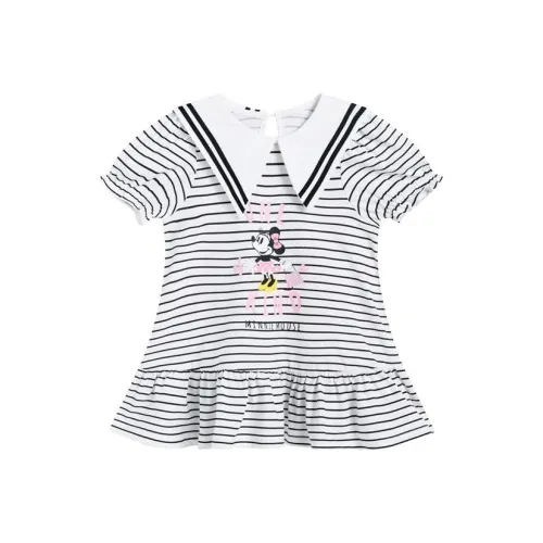 Disney Children's Dress Black White Disney Детское платье Черный Белый