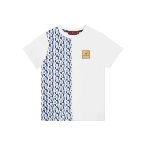 Aigner Kids Белая Kids T-рубашка