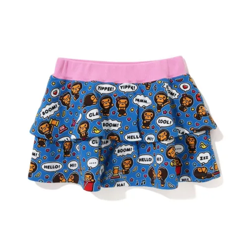 A BATHING APE Юбка FW22 Синий Детский