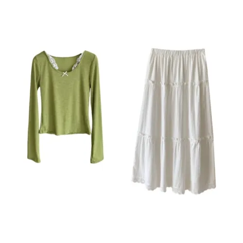 TUSHIFEI Женские комплекты с юбкой