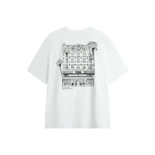 PUMA GRAPHICS PUMA T-Shirt Мужской Белый