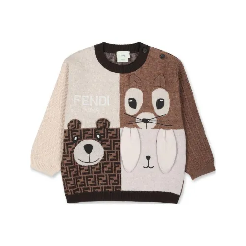 FENDI Свитер Коричневый Infant и Toddler