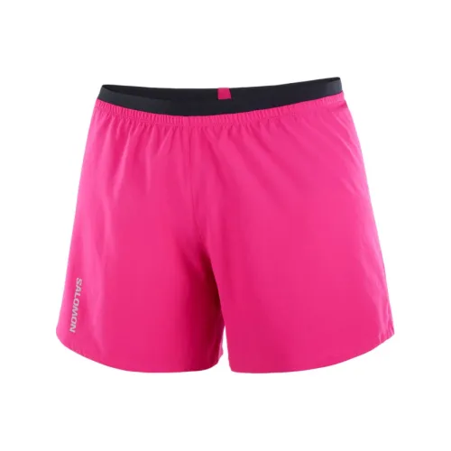 SALOMON Бег Шорты Женские Beetroot Фиолетовый Цвет