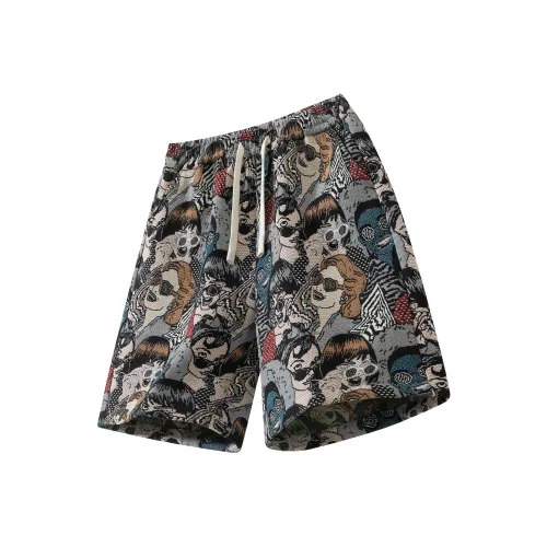 Mulinsen Вышивка Фигурка Унисекс Повседневные шорты