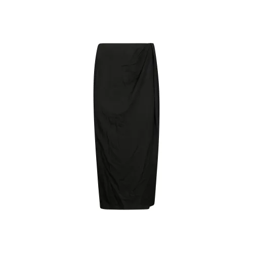 WEEKEND MaxMara Черная Женская Повседневная Длинная Юбка