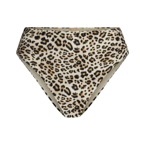 SKIMS SS25 Фирменный Плавание HIGH WAISTED Бикини Низ Плавательные Шорты Женские