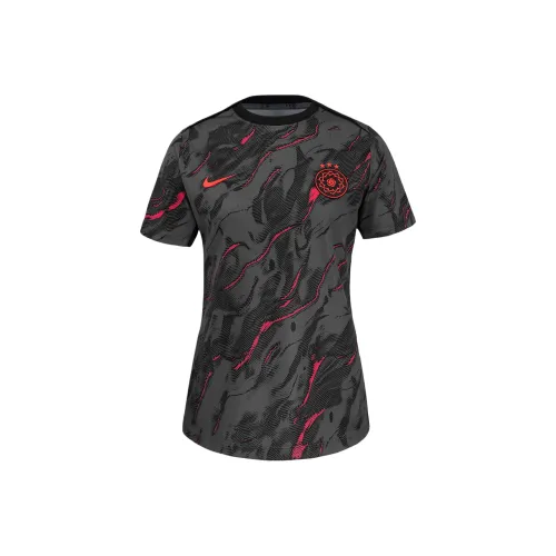 nike FCNWSL Portland Thorns 2025 Футбол Джерси Женские Свет Fusion Красный Железно-серый