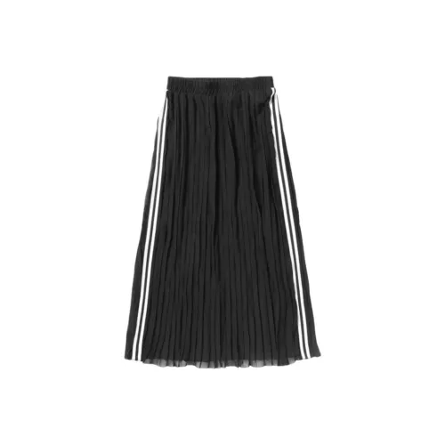 Converse Повседневный Длинный Юбка Женская Черная