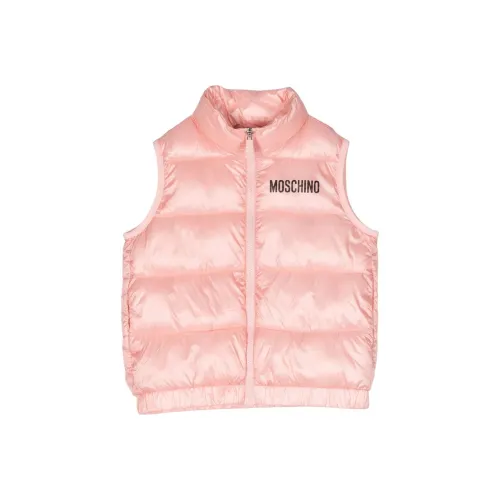 MOSCHINO Розовые Детские Жилеты