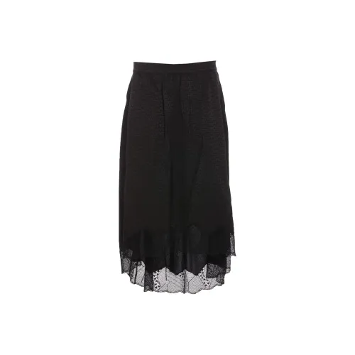 Zadig Voltaire Повседневный Длинный Юбка Женские Черный