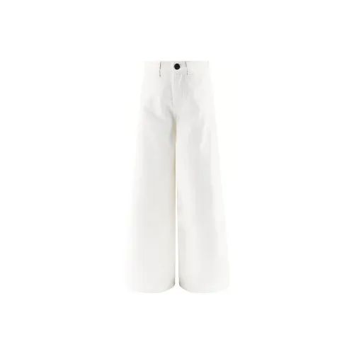 FENDI Белые Джинсы для Детей