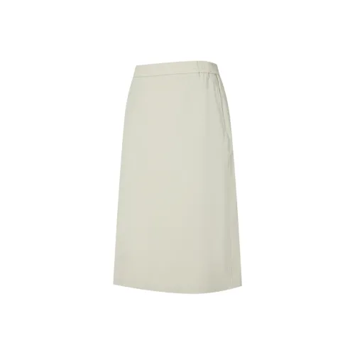 RAPIDO Повседневный Длинный Юбка Женская Бежевая