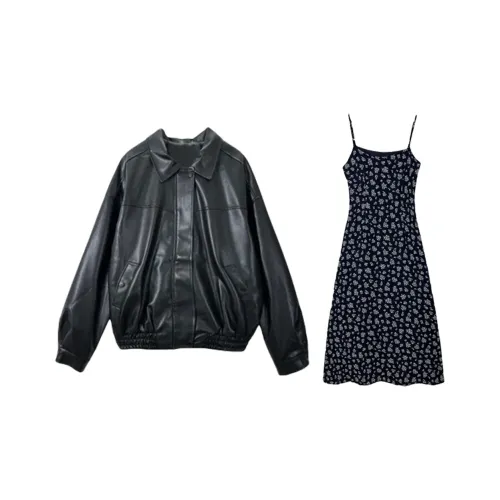 COVER TIME Комплект с юбкой Женские Черный