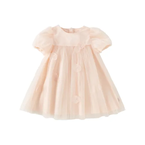 DAVE&BELLA Телесно-розовый Kids Платья