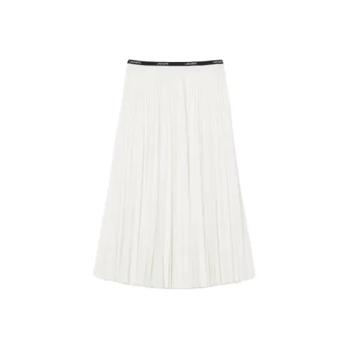 LACOSTE Collaboration Повседневная Длинная Юбка Женская Белая